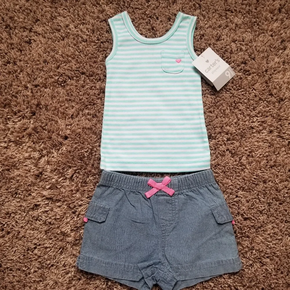 Carter's 2 Piece Outfit 9 Months NWT